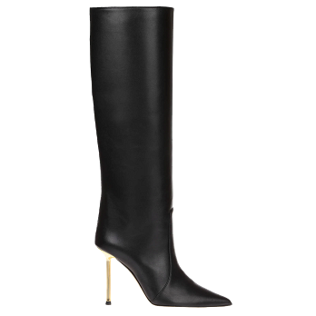 LEATHER GOLDEN HEEL 105 BOOTS