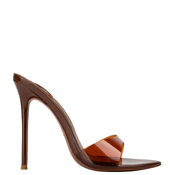 PATENT MULES 120 KHLOE