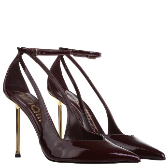 PATENT SLINGBACK 105 PUMPS GOLDEN HEEL