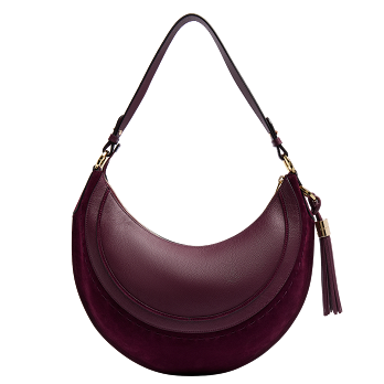 HOBOHEME DE LANCEL MEDIUM SUEDE