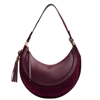 HOBOHEME DE LANCEL MEDIUM SUEDE