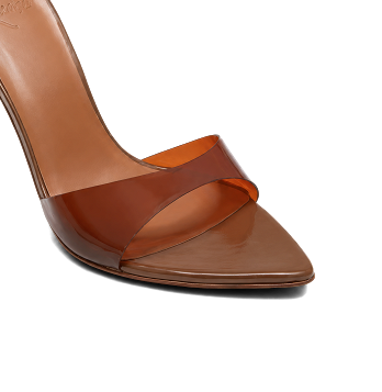 PATENT MULES 90 KHLOE