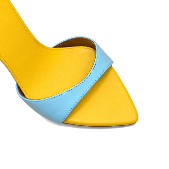 CALYPSO LEATHER 90 MULES