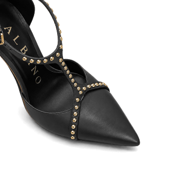 T-STRAP STUDS PUMP