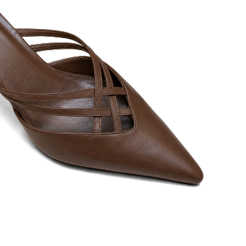 ANAIS KITTEN HEEL MULES 50