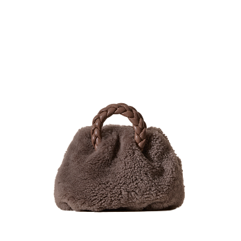 BOMBON SHEARLING TOTE BAG