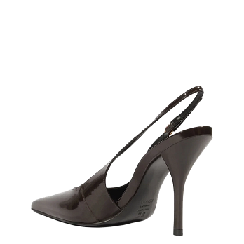 LIORA PATENT SLINGBACK PUMPS