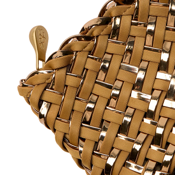 ST BARTHS METALLIC PETIT TOTE