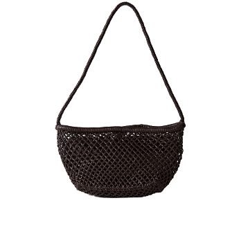 MESH CRESCENT BAG