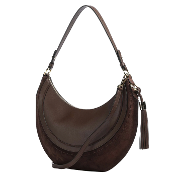 HOBOHEME DE LANCEL MEDIUM SUEDE