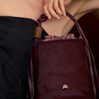 AGATA CAVALLINO SMALL BUCKET