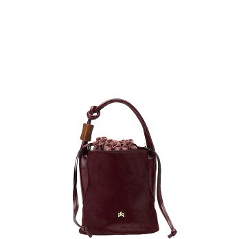 AGATA CAVALLINO SMALL BUCKET