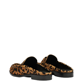TYCHE LEOPARD LOAFER MULES