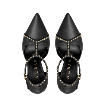 T-STRAP STUDS PUMP