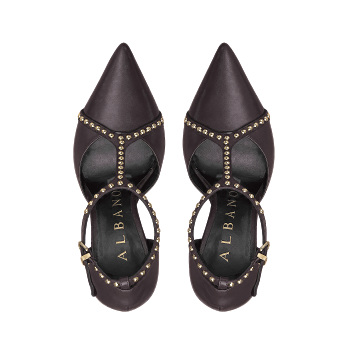 T-STRAP STUDS PUMP