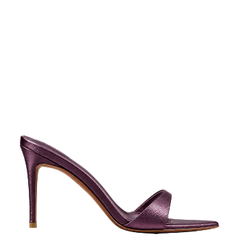 CAVIAR LEATHER 90 MULES
