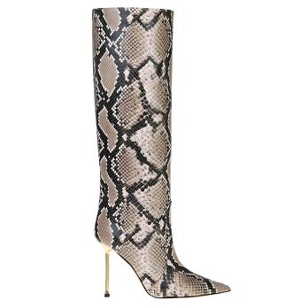 PYTHON GOLDEN HEEL 105 BOOTS