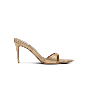 METALLIC LEATHER 90 MULES