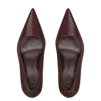 MONSERRAT SNAKESKIN PUMPS