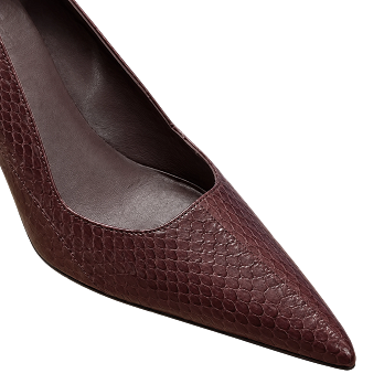 MONSERRAT SNAKESKIN PUMPS