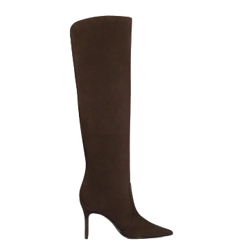 SUEDE OVER-THE-KNEE BOOTS