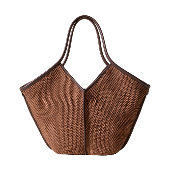 CALELLA RAFFIA SOFT SHOULDER BAG