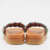 Multicolor Woven Leather Wavy Slides thumbnail 5