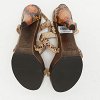 Jimmy Choo Multicolor Python Leather Ankle Strap Sandals Size 38 thumbnail 2