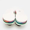 Black/White Woven Fabric Lou Thong Sandals thumbnail 6