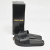 Black Rubber Logo Flat Slides thumbnail 8