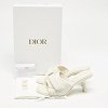 Off White Quilted Leather Diorevolution Slide Sandals thumbnail 4