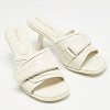 Off White Quilted Leather Diorevolution Slide Sandals thumbnail 9