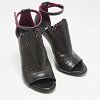 Black/Pink Lasercuts Leather Glove Sandals thumbnail 2