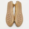 Beige Patent Leather Oxford Ballet Flats thumbnail 7