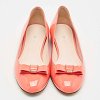 Orange Patent Leather Benalla Ballet Flats thumbnail 3