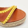 Yellow Patent Leather Mafaldina Zeppa Wedge Ankle Strap Sandals thumbnail 8