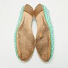 GIU Green Suede Crystal Embellished Ballet Flats Size 39 thumbnail 3