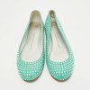 GIU Green Suede Crystal Embellished Ballet Flats Size 39 thumbnail 6