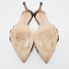 Transparent/Brown Patent Leather and PVC Elle Slide Sandals thumbnail 2