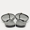 Black Rubber Mini Miller Thong Flats thumbnail 3