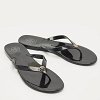 Black Rubber Mini Miller Thong Flats thumbnail 4