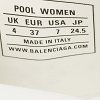 White Rubber BB Pool Slide Sandals thumbnail 3
