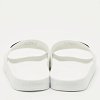 White Rubber BB Pool Slide Sandals thumbnail 6