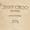 Jimmy Choo Gold Patent Leather Nanda Flat Slides Size 38.5 thumbnail 5
