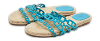 Blue Suede Thalassa Espadrille Flat Sandals thumbnail 0