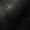 Black Rubber Logo Flat Slide Sandals thumbnail 3