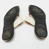 Cream Leather GG Marmont Thong Slide Flats thumbnail 5