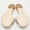 Light Gold Satin Crystals Embellished Flat Slides thumbnail 7