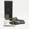GIU Black leather Rock Thong Flat Sandals Size 39 thumbnail 2