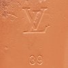 Orange Monogram Embossed Leather Revival Flat Slides thumbnail 3